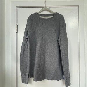 Quicksilver Modern Fit Gray Sweatshirt Top, Size Medium‎